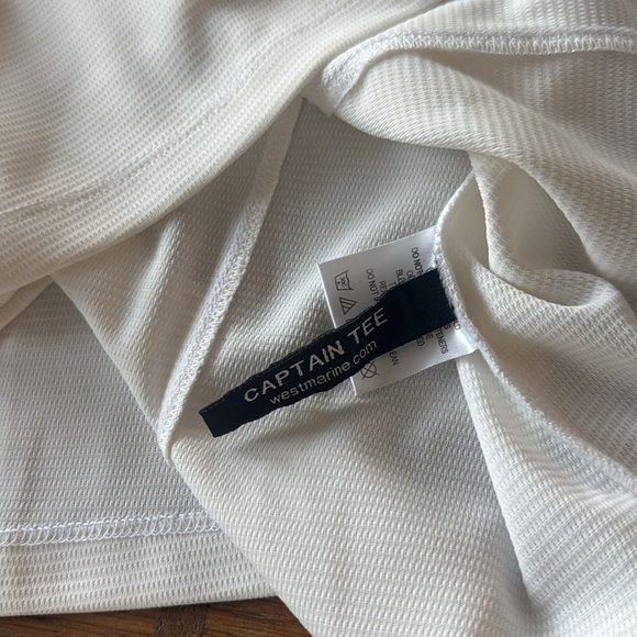 West Marine Long Sleeve top Captain Tee - Picture 4 of 4